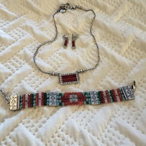 Brighton Beautiful and colorful jewelry set